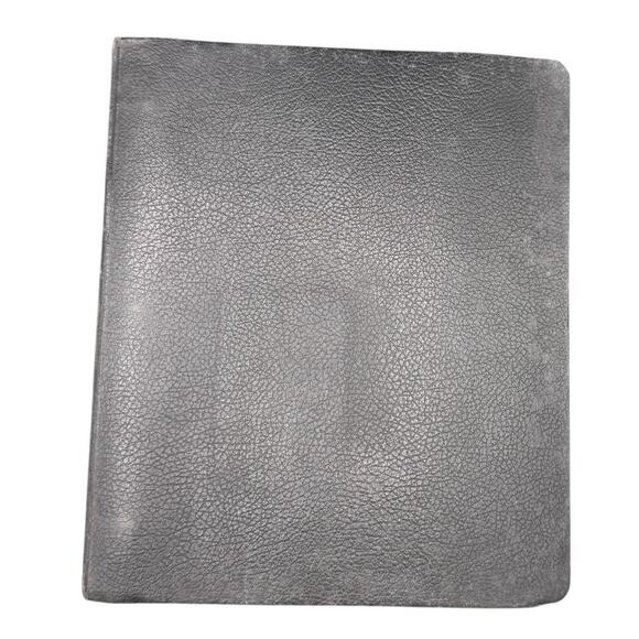 📓 Vintage Vernon Company Black 3-Ring Binder Industrial Office Decor - Picture 1 of 5